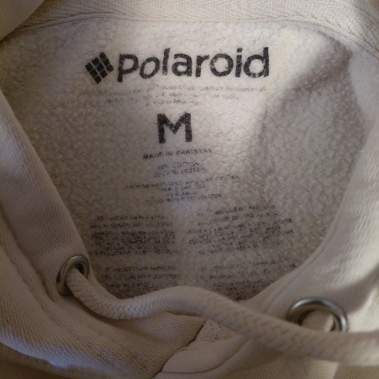 FELPA bianca taglia M