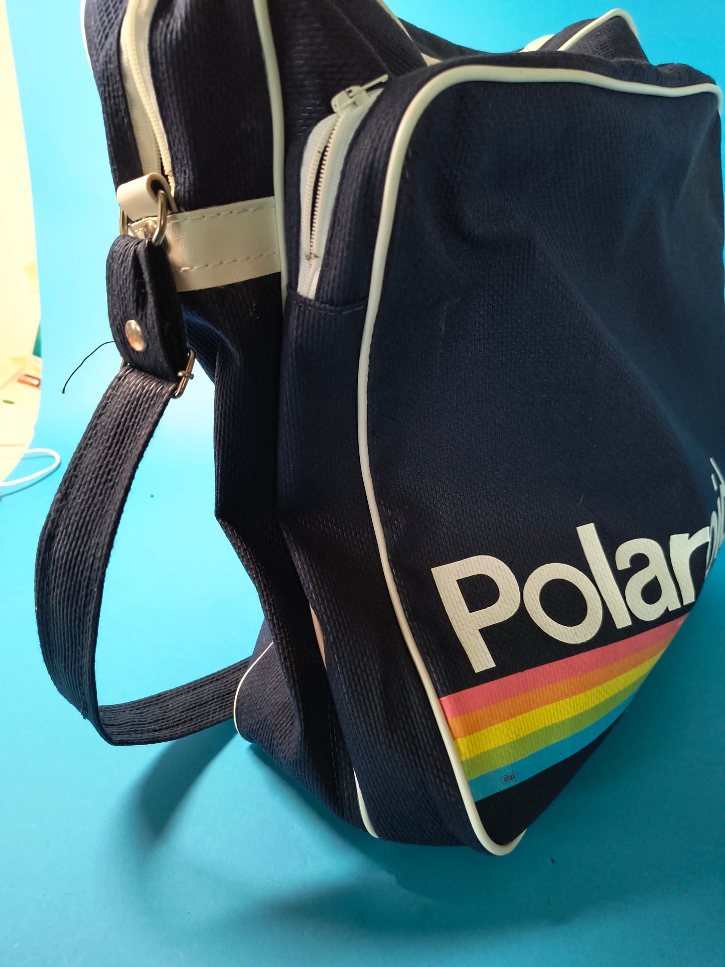 Borsa tela tracolla lunga